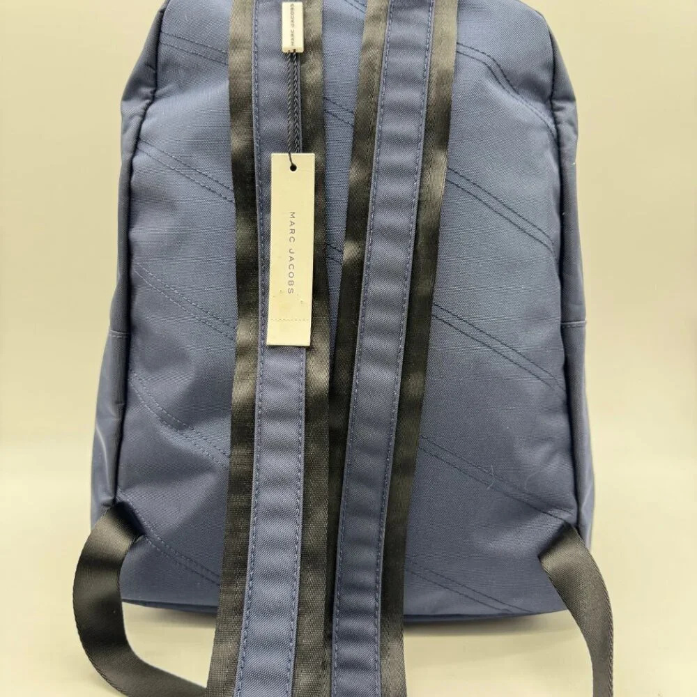 MARC JACOBS Trek nylon medium women's school backpack -Midnight blue